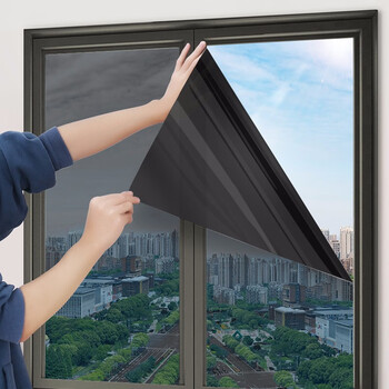 隔热膜窗户贴纸单向透视玻璃贴膜防晒贴纸遮阳隔热护隐私自粘全遮光