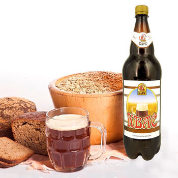 预售进口格瓦斯饮料乌克兰原装黑麦麦芽汁发酵饮料汽水俄罗斯格瓦斯 