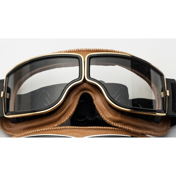 复古机车半盔风镜202250s松鼠系列复古哈雷摩托机车飞行员风镜护目镜