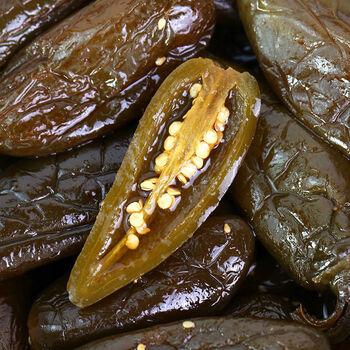 油焖港椒即食腌辣椒咸菜开胃下酒菜酱菜油泡辣椒佐餐下饭菜油泡椒 1斤