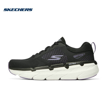 skechers斯凱奇 max cushion女子緩震透氣運動鞋跑步鞋 128604-bklv