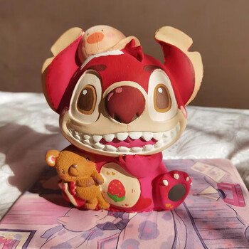 梵想网红史迪仔石膏娃娃涂色diy彩绘涂鸦白坯石膏像儿童子情侣玩具