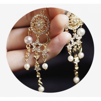 捕梦网耳饰 梦控师捕梦网耳环首饰梦幻女生礼物梦控师书院周边清明梦