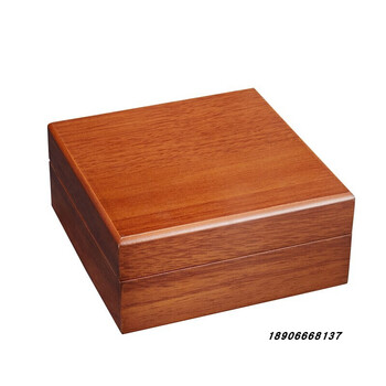 可狄片仔簧包装盒礼品盒空盒木质收盒礼品复古饰盒木盒长正方古玩银币
