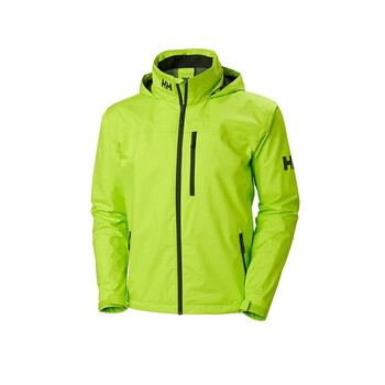 h/h 海丽汉森 crew 航海风格 轻量防水透汽男子夹克外套 绿色/azid