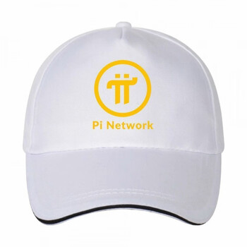 烨白pi network游龙说派币友鸭舌帽棒球帽子t恤团队帽logoπ币支付