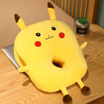 趴着桌子上睡觉的小枕头抱枕卡通冰丝双面午睡枕趴睡枕成人午睡休枕