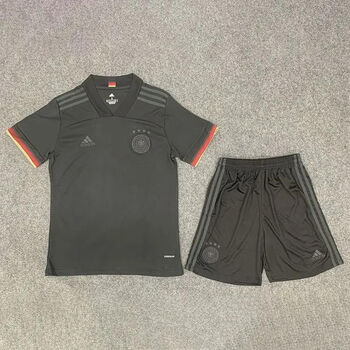 纵月2021欧洲杯德国队客场足球服球衣13号穆勒儿童国家队比赛队服定制