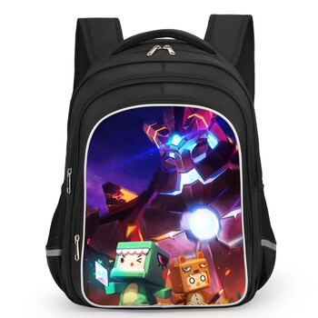 京品优选迷你世界卡通游戏周边儿童书包小学生双肩包男女孩初中生二四