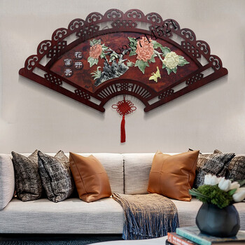 新中式玉石浮雕画别墅会所客厅玄关玉雕画 新中式客厅装饰画电视沙发