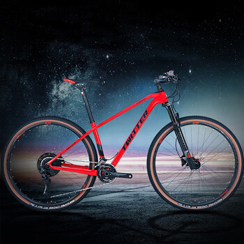 美国闪电环法旗舰 骓特勇士碳纤维山地车禧玛诺xt m8100 24/12速越野