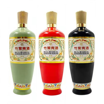 竹叶青酒 纯粮食荣耀竹叶青酒500ml*3瓶组合 荣耀竹叶青 3瓶组合装