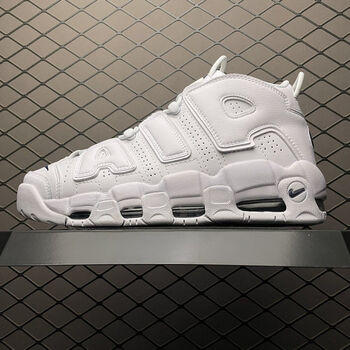air more uptempo 大air皮蓬纯白复古气垫缓震高帮男女文化篮球鞋