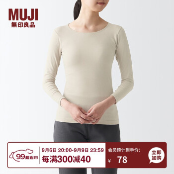 ӡƷ MUJI Ůʽ ʹ޵Ķ ŷT FCD49C1A ɫɫ M