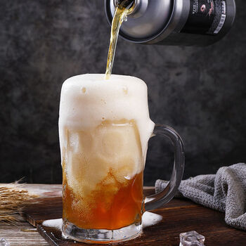 陈龙代言轩博大师精酿啤酒原浆德国整箱大桶扎啤小麦白啤2l轩博大师1