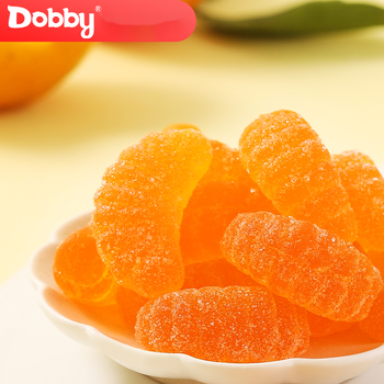 dobby果汁软糖380g爆浆水果味橡皮qq糖网红零食糖果办公休闲食品椰子