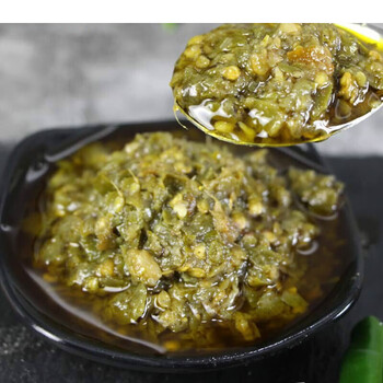 元旦节年货  青椒酱商用500g大袋大桶四川重庆青辣椒酱剁椒酱汤锅豆花