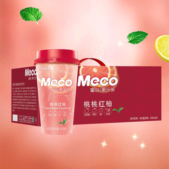 香飘飘奶茶meco蜜谷400ml 8杯装混合口味果汁茶饮料装柠檬即饮 尝鲜3杯 泰式青柠 桃桃红柚 金桔柠檬 图片价格品牌报价 京东