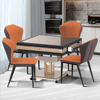 【全新升级】轻奢风格世和全自动麻将机餐桌两用取暖折叠式麻将桌带