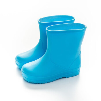 科小雨靴儿童雨鞋幼儿园宝宝新款女童防滑防水束口男孩水鞋高筒wfk