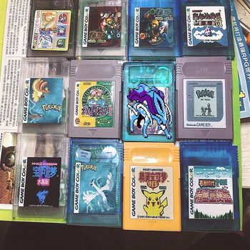 芮帕gbc gb gameboy游戏卡带口袋妖怪 牧场物语 gba gbp gbasp 黑白机