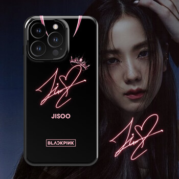 绿野客blackpink手机壳blackpink日韩周边专辑inyourarea镜头全包防