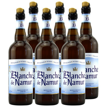 比利时原装进口啤酒blanche de namur 杜巴克娜慕尔系列白啤酒精酿