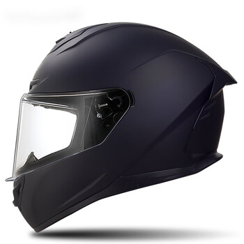 摩托车头盔男女全盔电动重机车全覆式骑行头盔四季gsb头盔s361哑黑色s