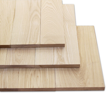 北美水曲柳白蜡木实木板材原木台桌面窗台板加工木料