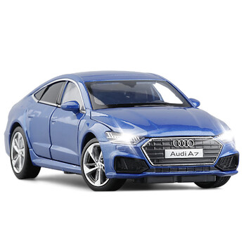 京佳奥迪合金车模型仿真儿童玩具车金属小汽车轿车男孩生日礼物收藏摆