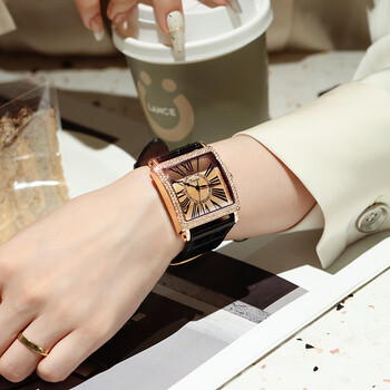 迪赛男disainan手表女款轻奢小众复古感时尚气质简约风防水新款方形