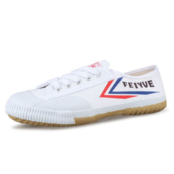 大博文武术田径鞋运动鞋体考专用白鞋太极鞋帆布鞋休闲鞋 白色 大博文