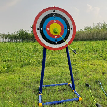箭靶吸盘箭靶大号挂式立式支架儿童弓箭靶软弹吸盘枪