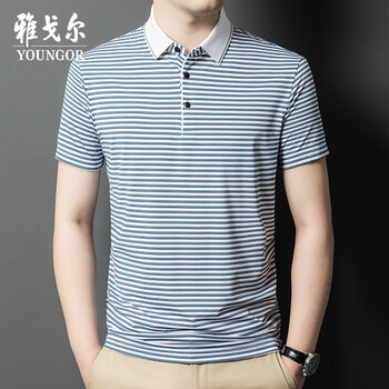 服饰内衣>男装>男士t恤>雅戈尔(youngor)>雅戈尔(youngor)桑蚕丝短袖