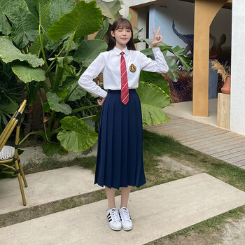 毕业季班服套装合唱演出服中学生高中男生礼服初中女孩衣服学院风