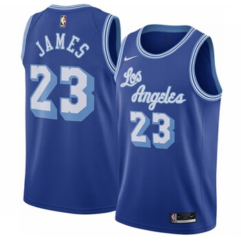 腾讯体育NBA湖人队6号LeBron JAME球衣男子运动篮球服背 23号蓝色 XL【图片 价格 品牌 报价】-京东