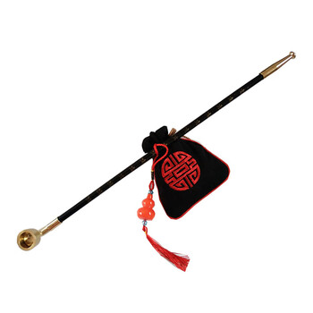 岙筱 纪晓岚老式烟斗 烟袋锅子旱烟袋 传统手工旱烟枪长杆烟袋杆烟具