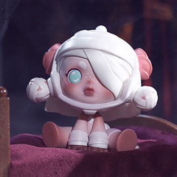 泡泡玛特skullpanda密林古堡系列盲盒潮玩手办公仔 僵尸宝宝