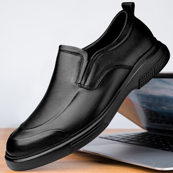 蜘蛛王朝轻奢高端男鞋2023秋季新款绅士商务正装休闲皮鞋特小码老板鞋