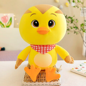 迪士尼(disney)萌鸡小队毛绒玩具套装可爱小鸡公仔朵朵麦琪玩偶儿童
