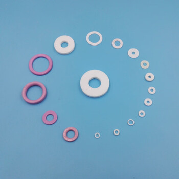 定制氧化铝陶瓷环 耐高温耐磨陶瓷垫片 绝缘散热圈 耐腐蚀抗氧化垫圈