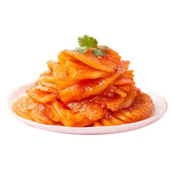 正宗辣花萝卜500g新鲜小包装香脆腌制咸菜即食下饭菜 辣花萝卜500g*2