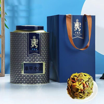 尚茶令漳平水仙茶 花香型 500g一罐大约54块 茶叶新茶