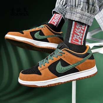 欧文男鞋冰淇淋板鞋男鞋子纯白低帮运动板鞋小白潮鞋情侣休闲鞋 dunk