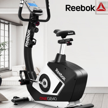 Reebok锐步 动感单车 家用磁控室内健身车 GB40黑色