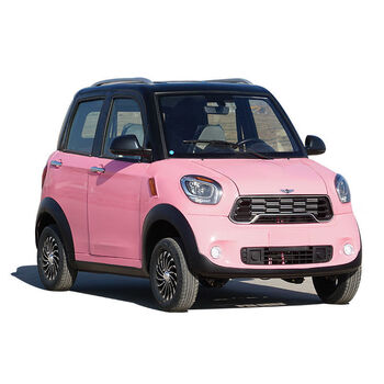 康捷达今日阳光m1新能源四轮电动车成人家用女士油电两用轿车 标配版