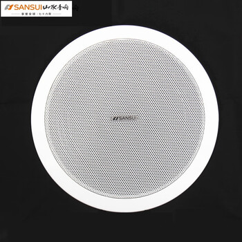 吊顶天花音响会议家用蓝牙音箱定压功放背景音乐家庭客厅门店铺嵌入式