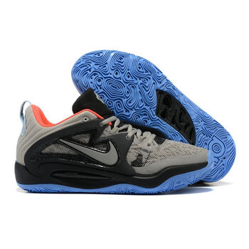 gveg杜兰特15代篮球鞋男kd15黑白男女全掌气垫耐磨防滑实战靴运动 kd