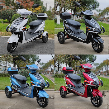 工马新款不倒翁三轮电动车家用小型72v电瓶车男女士成人代步高速外卖