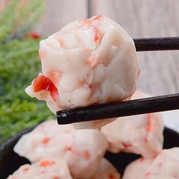 火锅丸子 关东煮食材 烧烤丸串 麻辣烫 虾丸 汤料 龙虾丸1000g